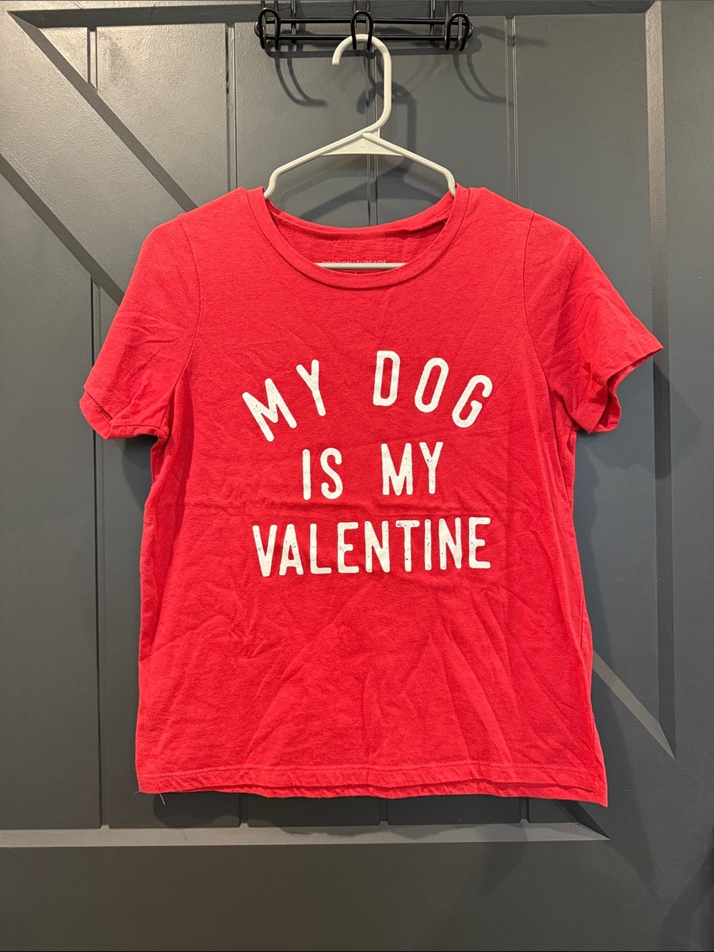 Grayson Threads Red 'My Dog Is My Valentine' Tee